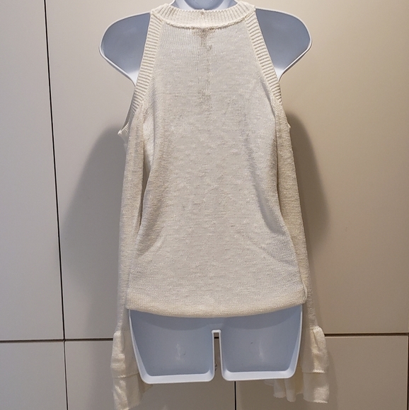 NWT Express Open Shoulder Sweater, Size S - Picture 7 of 9
